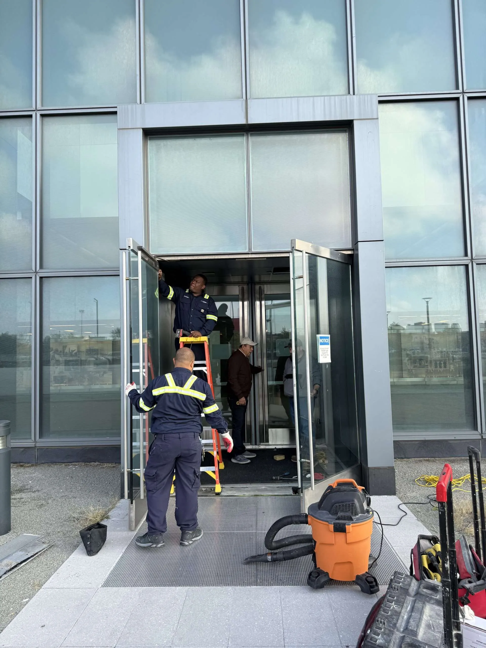 Universal Fireproof Door crew and doors in New York City